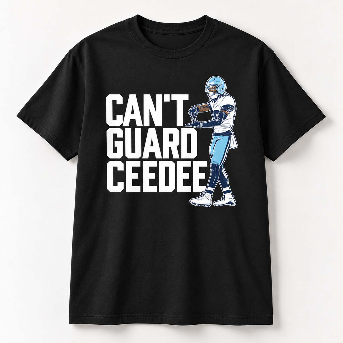 BreakingT x NFLPA CeeDee Lamb Can't Guard CeeDee T-Shirt Dallas Cowboys Clothes Gifts For Fan - Foxy23shop