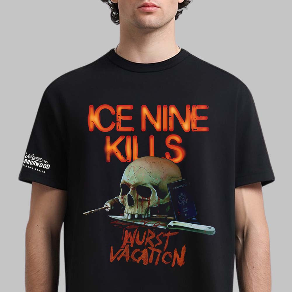 Ice Nine Kills Merch Welcome To Horrorwood Cinema Series Wurst Vacation Shirt Gifts For Psycho - Foxy23shop