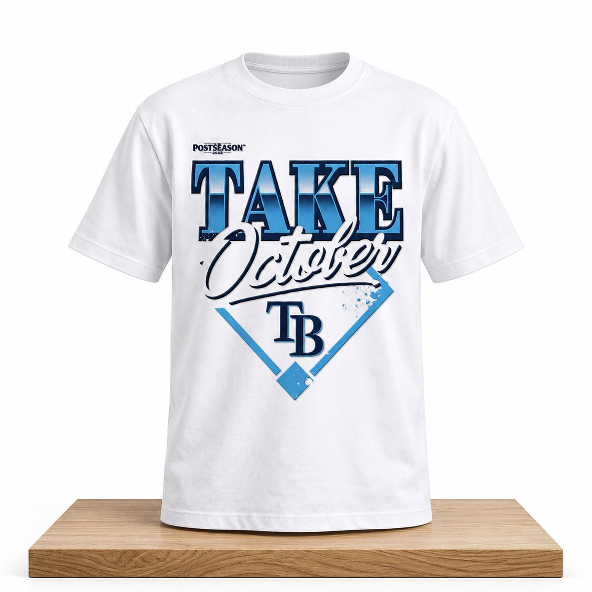 Tampa Bay Rays Take October 2026 White T-Shirt Tampa Bay Rays Merch Gift Ideas For Fans - Foxy23shop