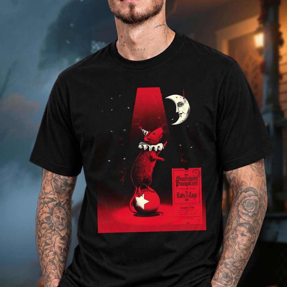 The Smashing Pumpkins Hamilton ON Event Poster T-Shirt The Smashing Pumpkins Clothing Gift For Fans - Foxy23shop