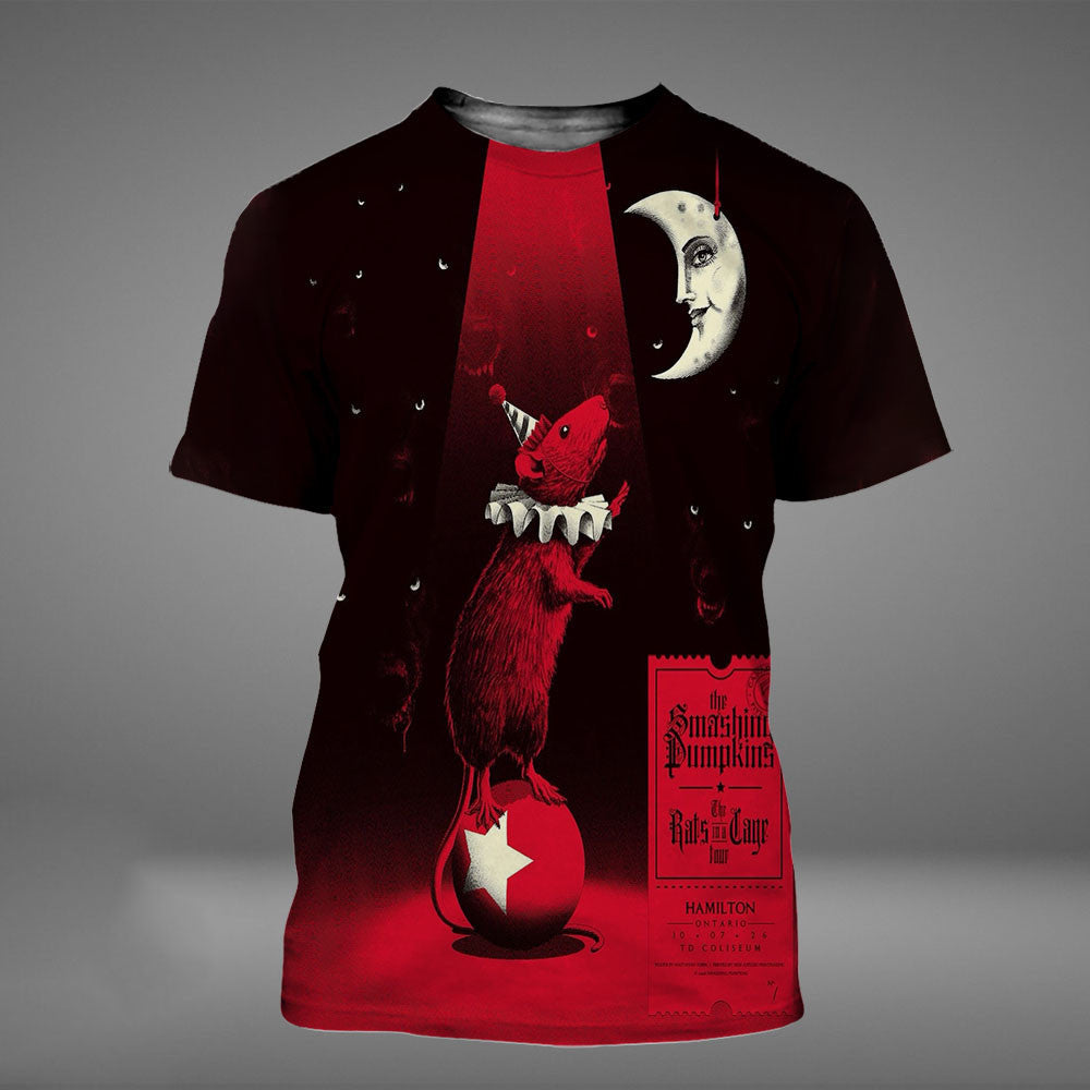 The Smashing Pumpkins The Rats In A Cage Tour T-Shirt The Smashing Pumpkins Clothing Music Lover Gift - Foxy23shop