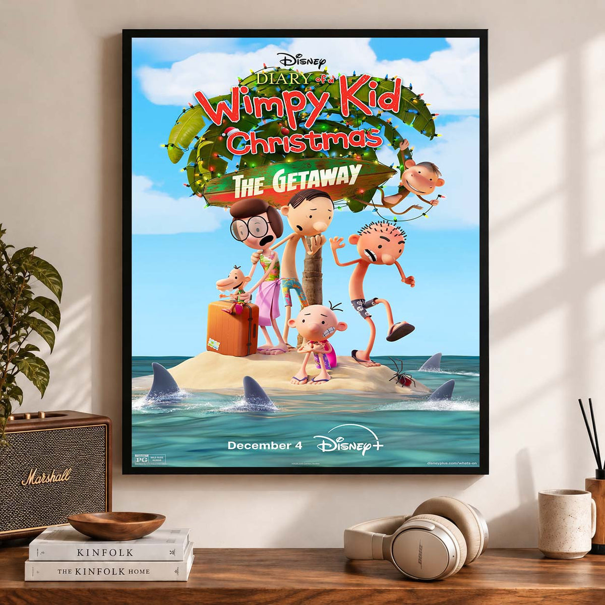 Diary Of Wimpy Kid Christmas The Getaway Poster Diary Of Wimpy Kid Poster Gifts For Novel Lovers - Foxy23shop
