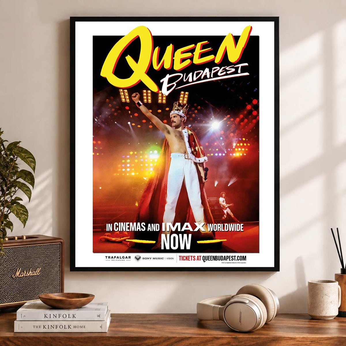 Queen Budapest In Cinemas And IMAX Poster Queen Merch Unique Gifts For Music Lovers - Foxy23shop