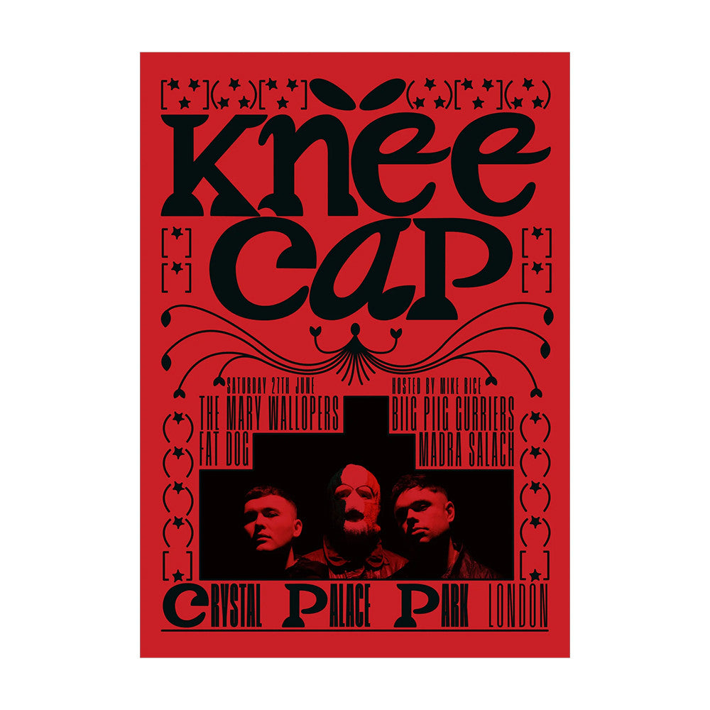 Limited Edition Crystal Palace Poster Kneecap Unique Gift For Irish Rap Fans - Foxy23shop