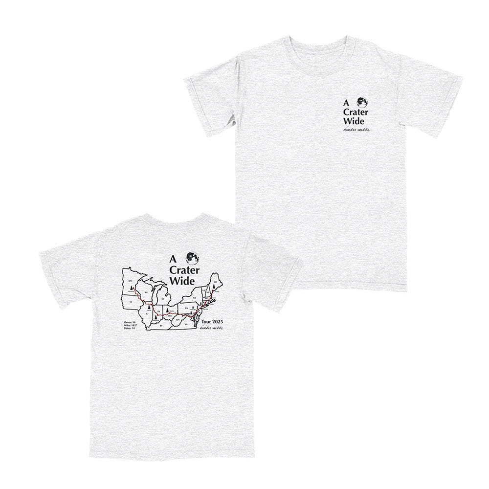 A Crater Wide Tour T-Shirt Interscope Merch Unique Gift For Rock Lovers - Foxy23shop