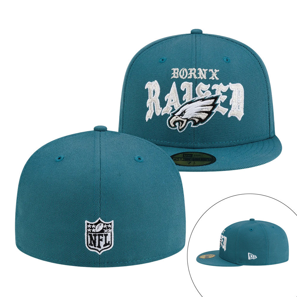 Eagles BXR Philadelphia Snapback Hat Born X Raised NFL Special Gift For Game Day Lovers - Foxy23shop