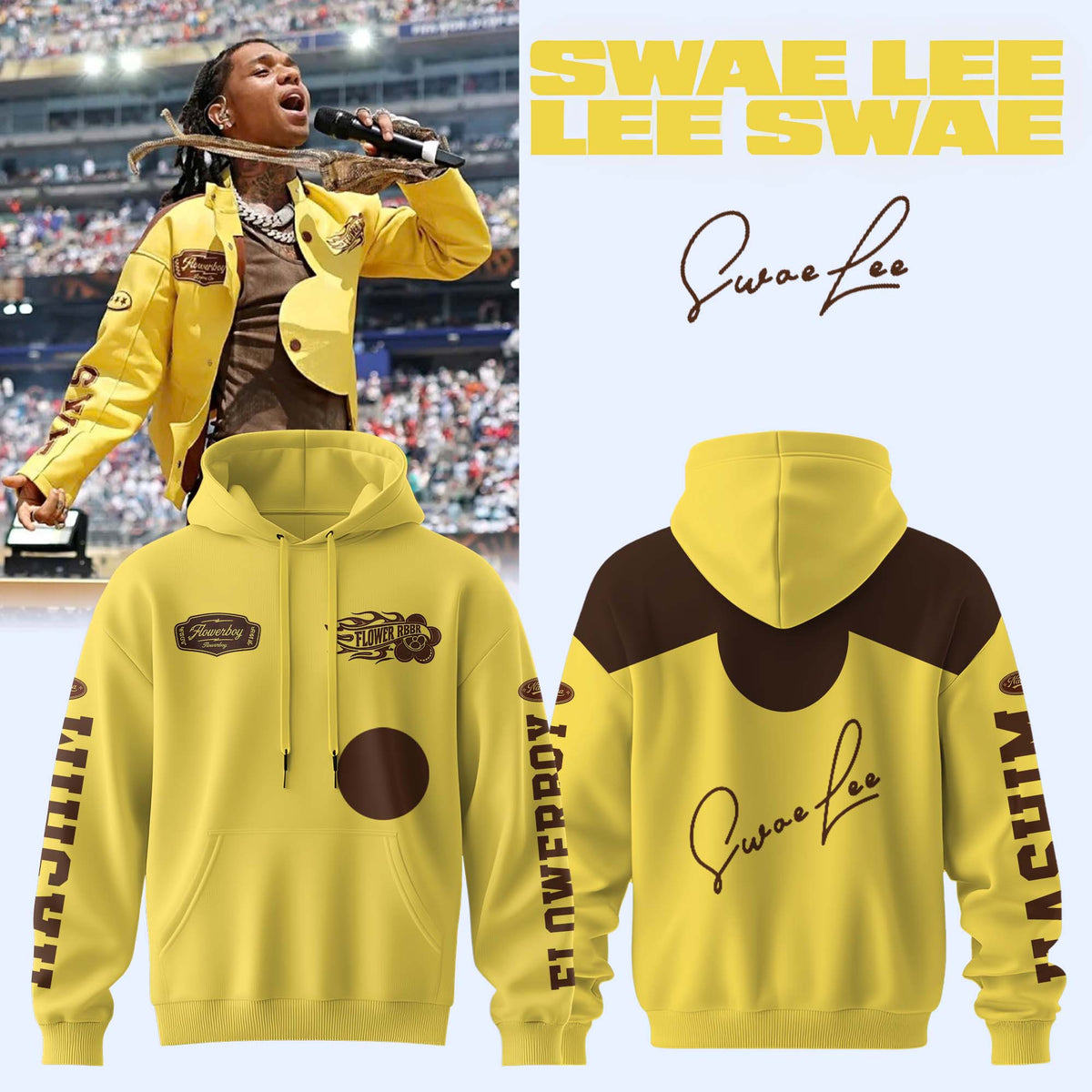 Swae Lee FIFA World Cup 2026 Final Signature Hoodie Swae Lee Clothing Rap Fan Gifts - Foxy23shop
