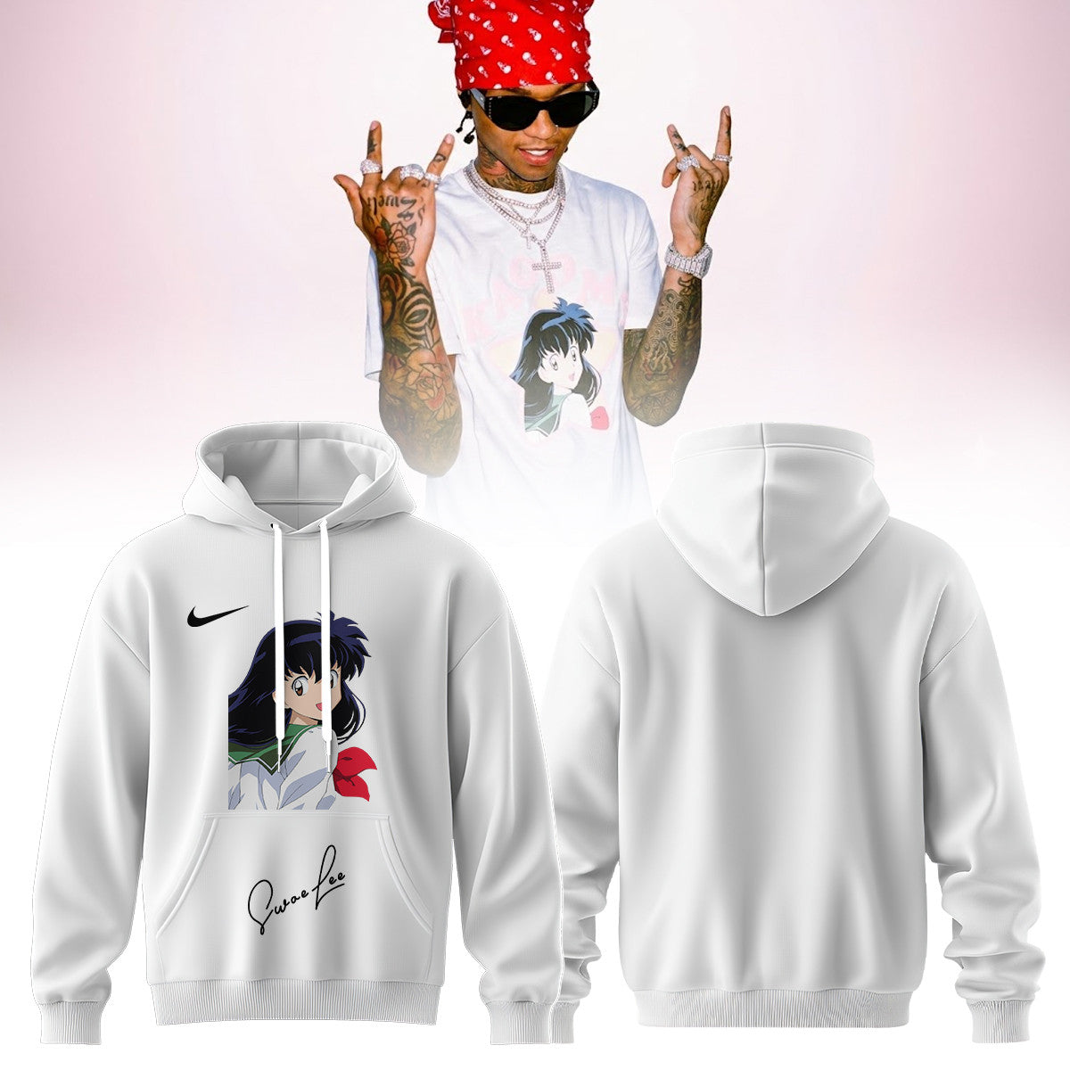 Swae Lee Merch Same Difference Tour Europe Kagome Hoodie Swae Lee Clothing - Foxy23shop