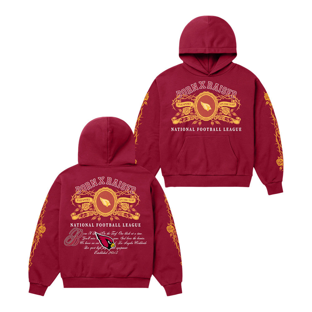 Cardinals BXR Arizona Hoodie Born X Raised Football Lifestyle Gift For Game Day Fans - Foxy23shop