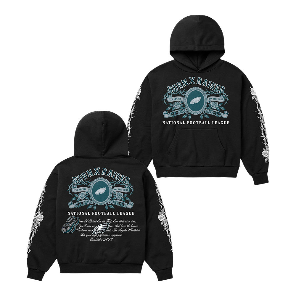 Eagles BXR Philadelphia Hoodie Born X Raised Clothes Gift For Sports Lovers - Foxy23shop