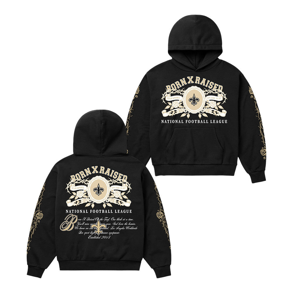 Saints BXR New Orleans Hoodie Born X Raised Football Exclusive Gift For Game Day Fans - Foxy23shop