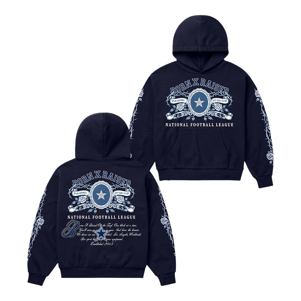 Cowboys BXR Dallas Hoodie Born X Raised Football Clothing Gift For NFL Lovers - Foxy23shop