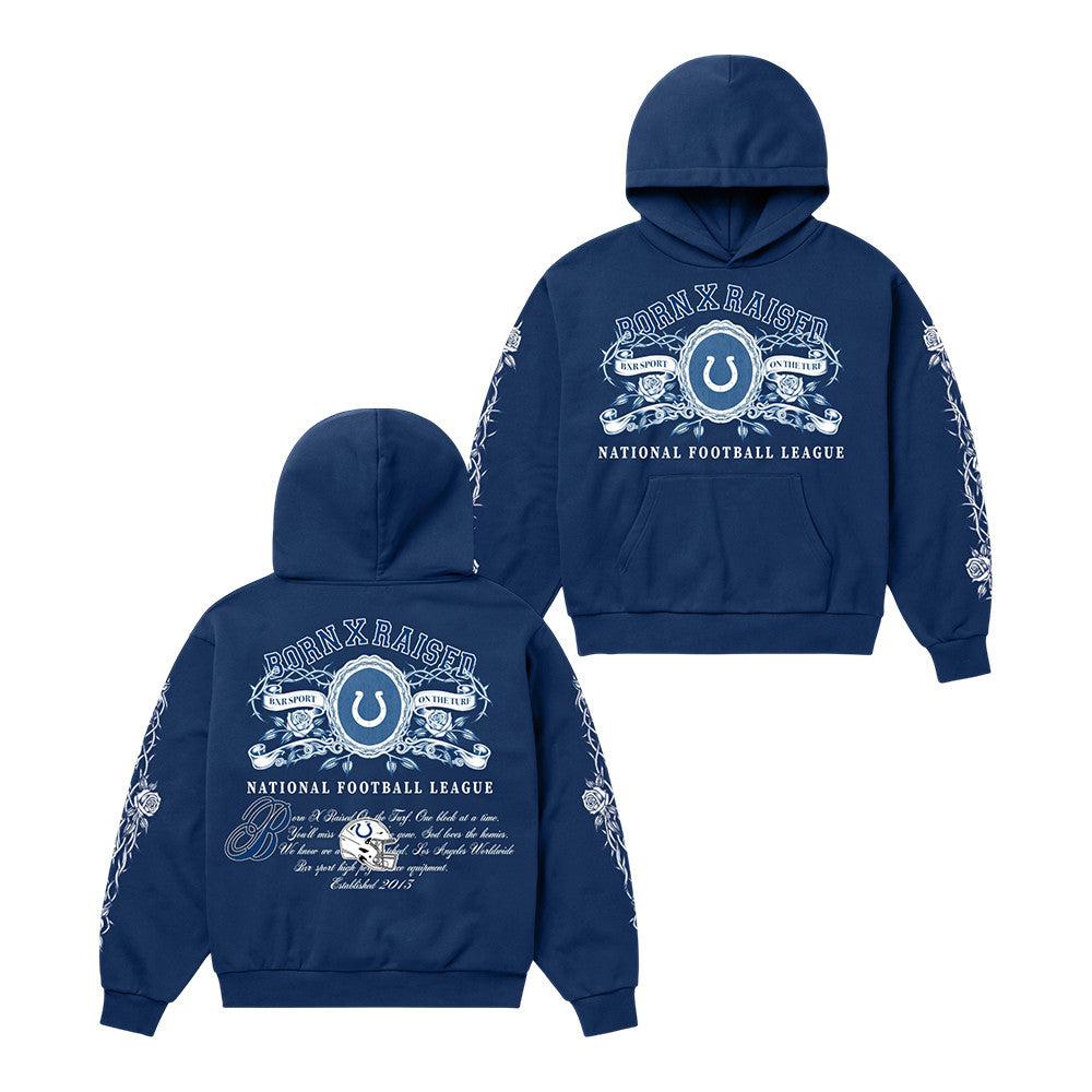Colts BXR IndianaPolis Hoodie Born X Raised Football Gift For Sports Enthusiasts - Foxy23shop