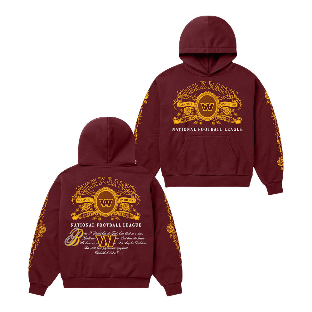 Commanders BXR Washington Hoodie Born X Raised NFL Apparel Gift For Fans - Foxy23shop