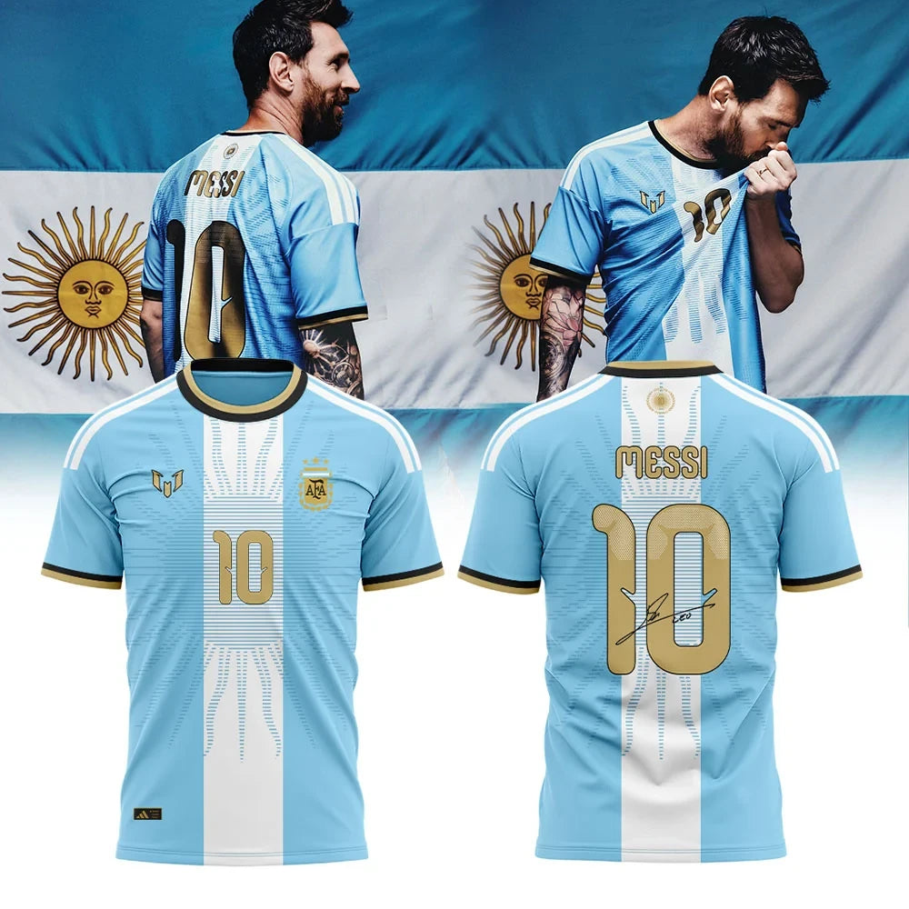 To Pay Tribute To Lionel Messi In His Farewell Match Jersey Lionel Messi Clothes Gifts For Boyfriend - Foxy23shop