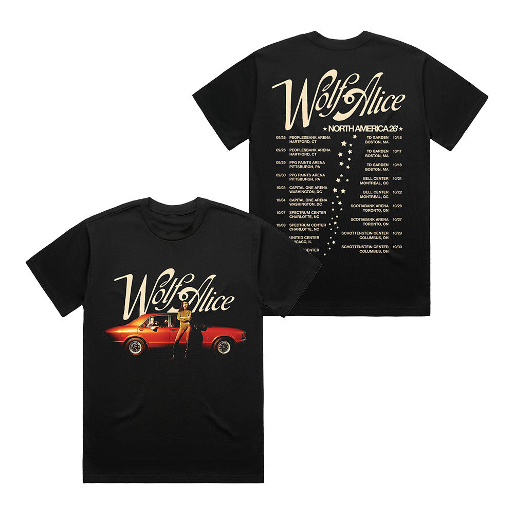 Wolf Alice x Olivia Rodrigo Merch 2026 Unraveled Tour T-Shirt Presents For Rock Fans - Foxy23shop