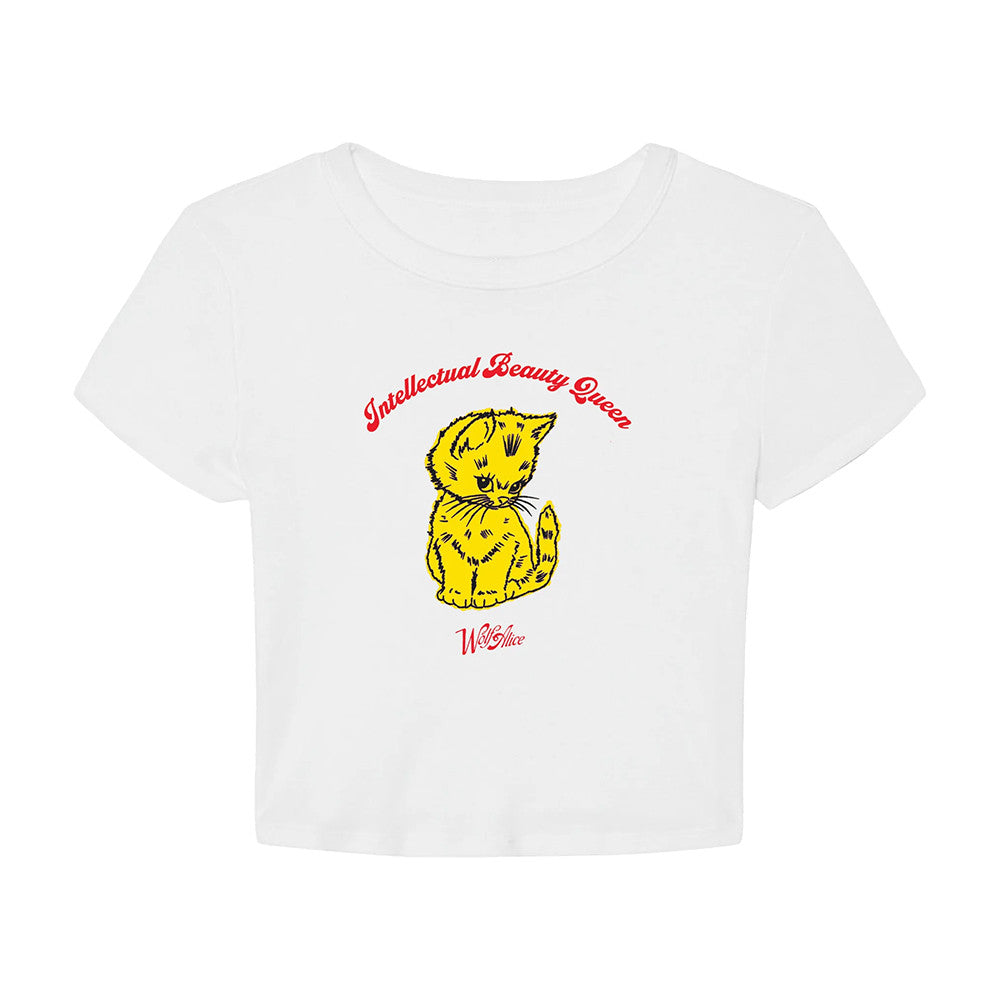 Wolf Alice Store Merch Intellectual Beauty Queen Cat Baby Tee Gifts For Rock Lovers - Foxy23shop