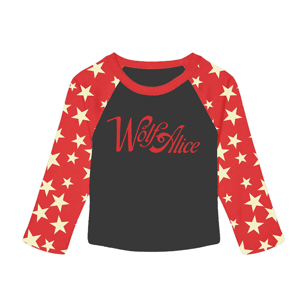 Wolf Alice Store Merch Star Long Sleeve Shirt Presents For Rock Lovers - Foxy23shop