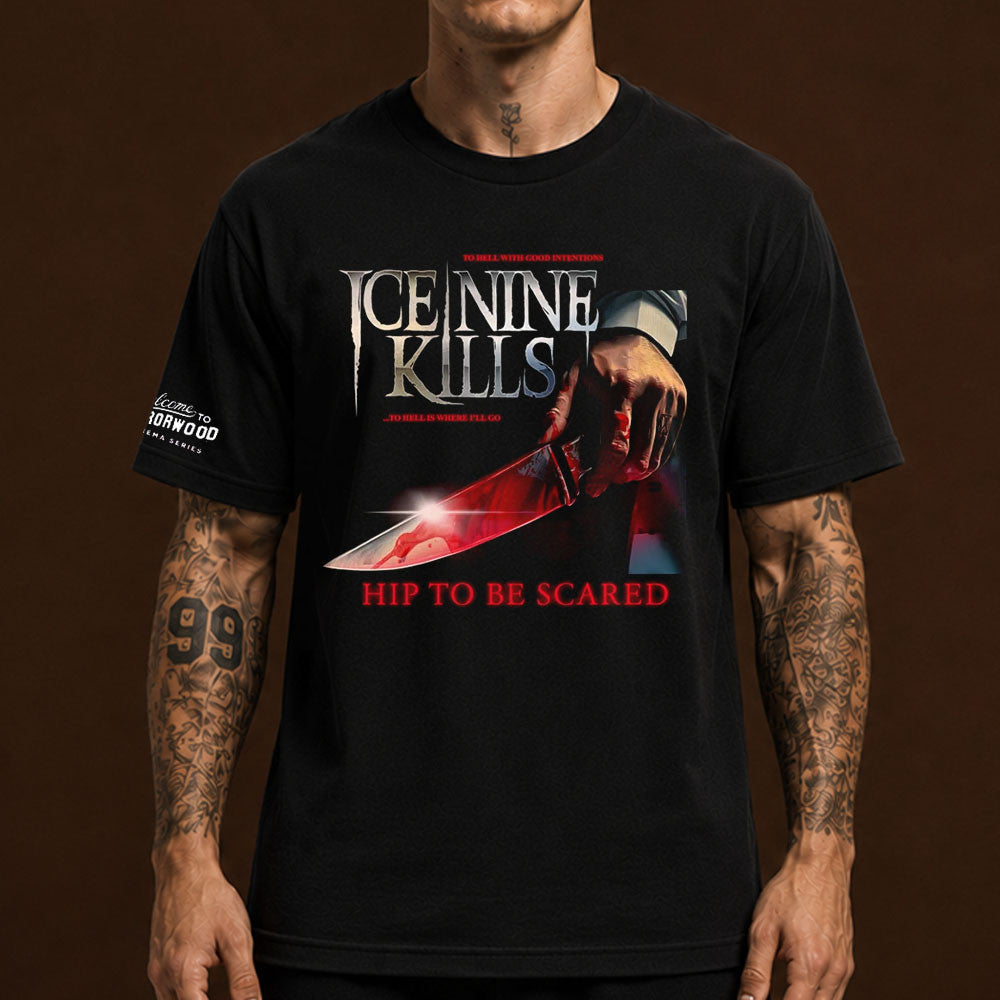 Ice Nine Kills Merch Tee Hip To Be Scared T-Shirt Gifts Idea For Ice Nine Kills Fans - Foxy23shop