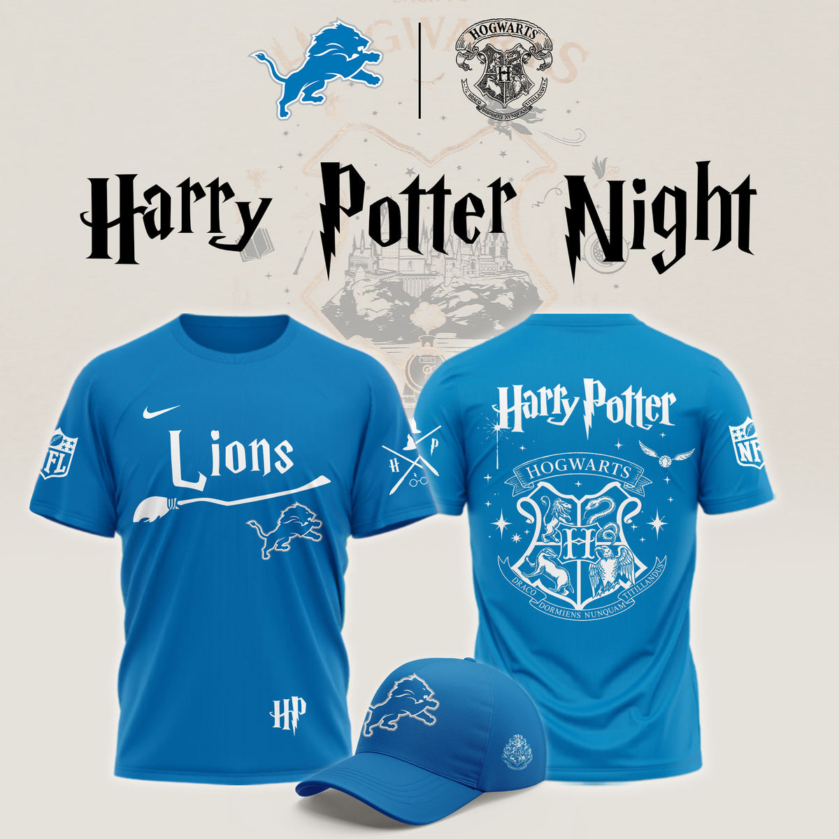 Detroit Lions x Harry Potter Night 2026 Shirt Detroit Lions Apparel One Pride Gifts - Foxy23shop