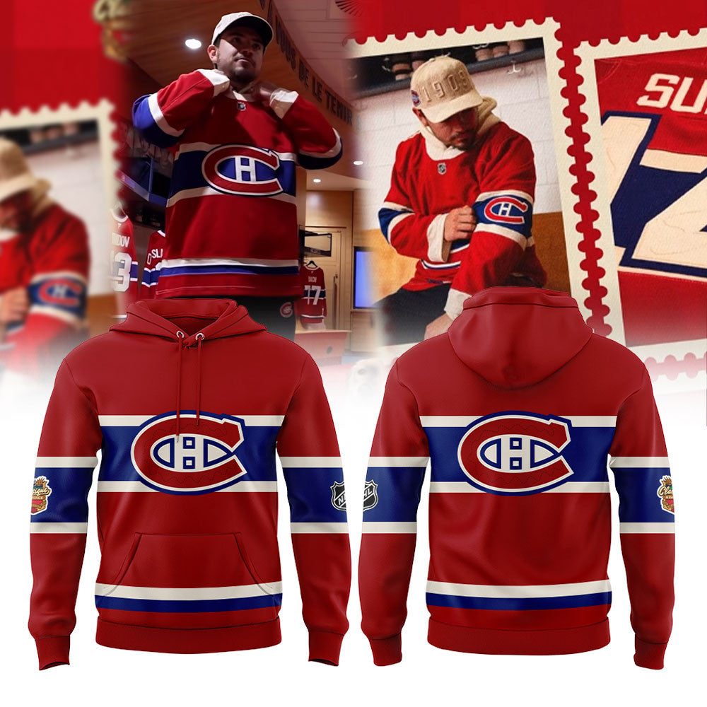 Montreal Canadiens 2026 Heritage Classic Hoodie Montreal Canadiens Merch Hockey Fan Gear - Foxy23shop