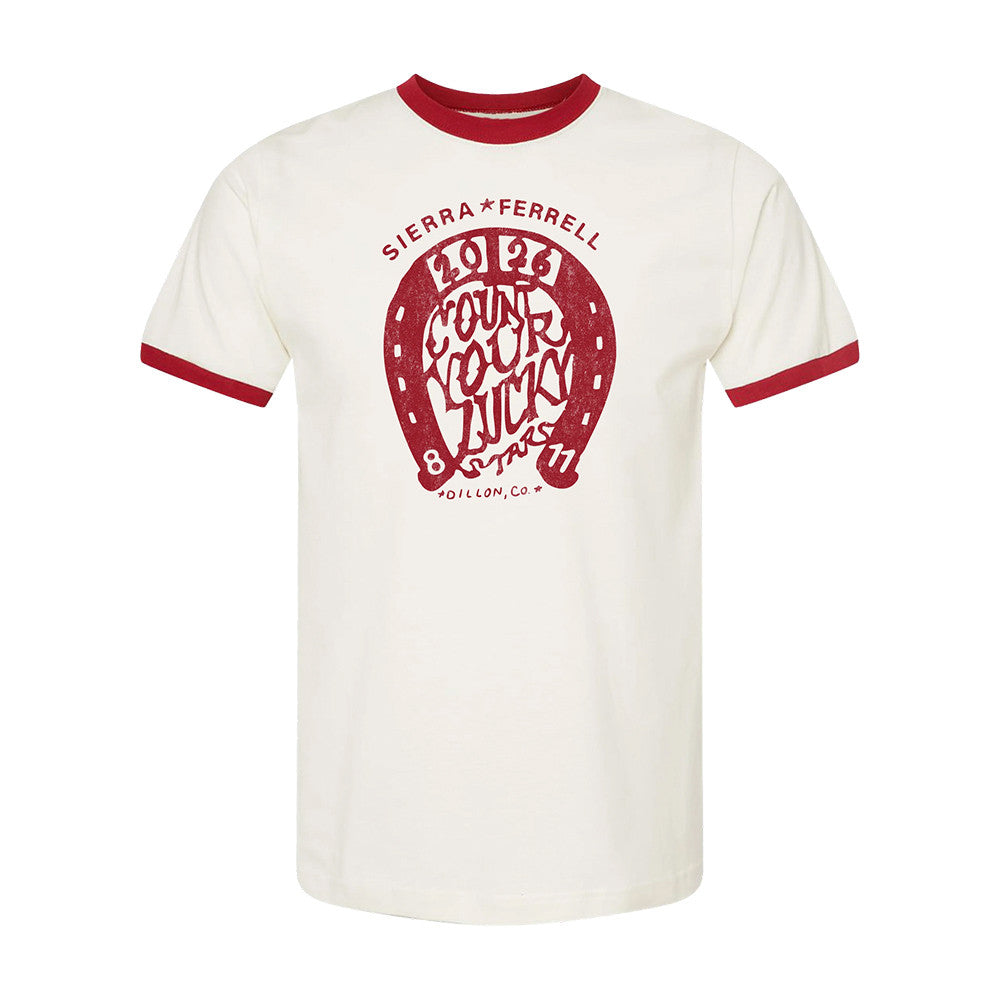 Sierra Ferrell Merch 2026 Count Your Lucky Stars Tour T-Shirt Gifts For Sierra Ferrell Fans - Foxy23shop