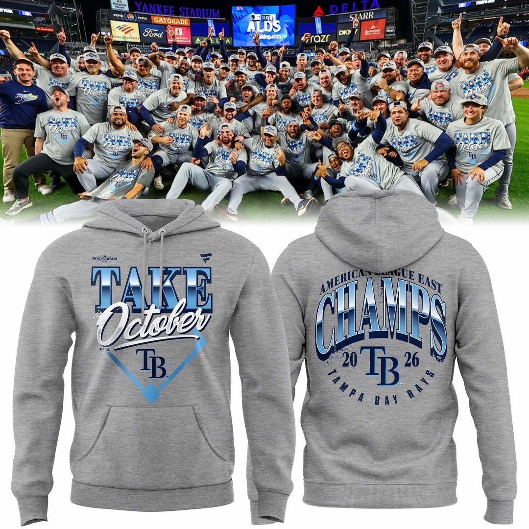 Tampa Bay Rays 2026 MLB Division Series Champions Hoodie TB Rays Apparel Fan Gear - Foxy23shop