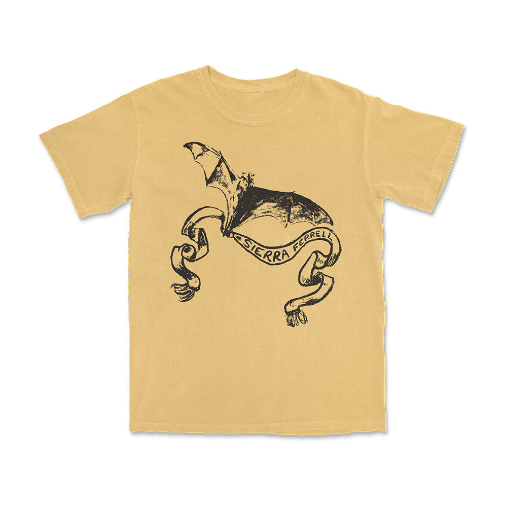 Sierra Ferrell Merch Mustard Batty T-Shirt Cool Gifts For Sierra Ferrell Fans - Foxy23shop