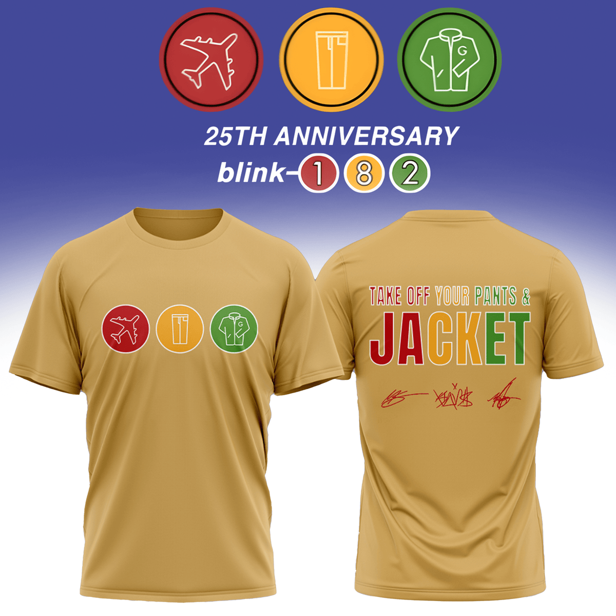 Take Off Your Pants And Jacket T-Shirt Blink 182 2026 Clothes Unique Gift For Friends - Foxy23shop