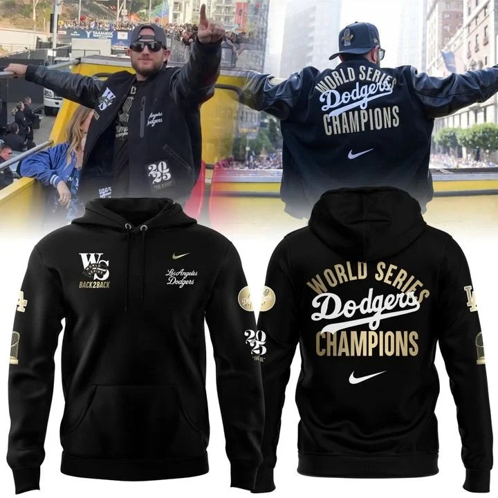 World Series Dodgers Champions Hoodie Dodgers Baseball Unique Gift For Fans - Foxy23shop