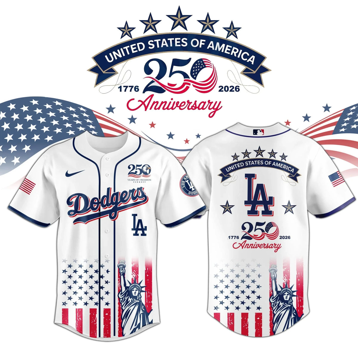 LA Dodgers Jersey Shirt Dodgers Graphic Clothing Unique Gift For Sports Lovers - Foxy23shop