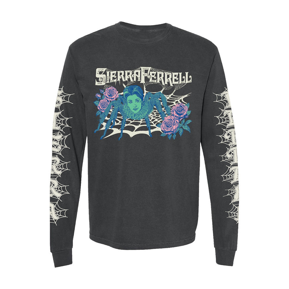 Sierra Ferrell Merch Spider Long Sleeve Shirt Unique Presents For Sierra Ferrell Lovers - Foxy23shop
