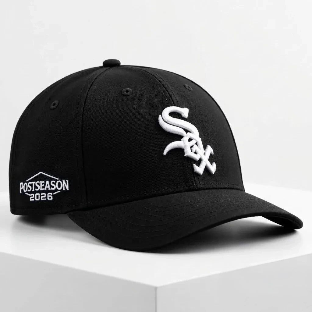 Belmont Cameli Chicago White Sox Postseason 2026 Hat Chicago White Sox Baseball Cap Gifts For Fan - Foxy23shop