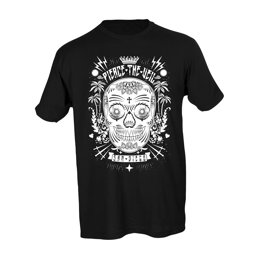 Fearless Records Store Merch Pierce The Veil Black T-Shirt Gifts For Fans