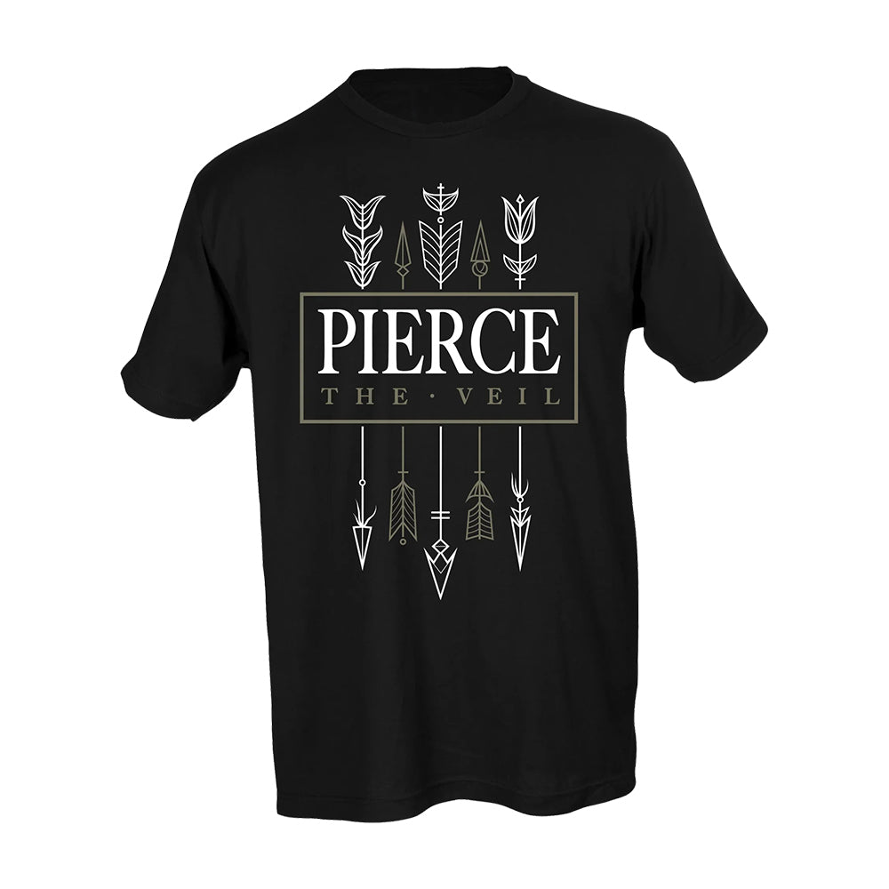 Fearless Records Store Merch Pierce The Vail Arrows Girls T-Shirt Gift Ideas For Music Lovers
