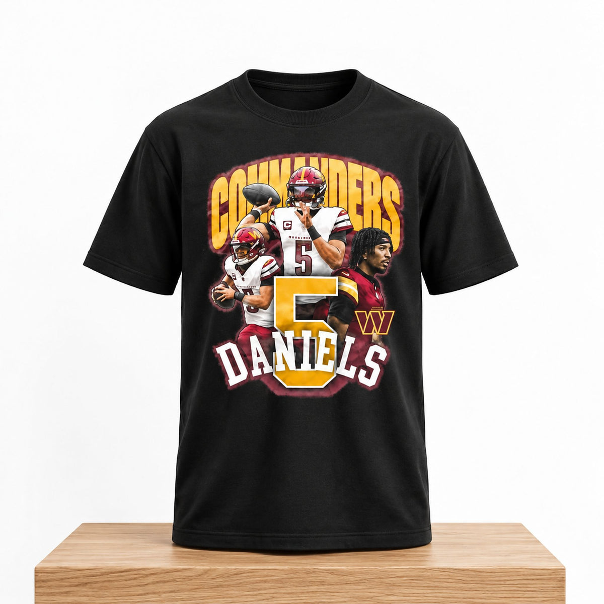 Jayden Daniels Washington Commanders T-Shirt Gift Ideas For Football Lovers