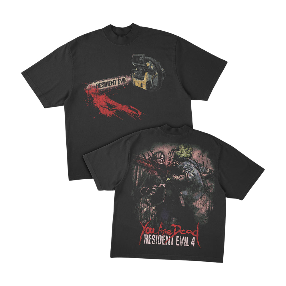 Prestice Merch Resident Evil 4 The Chainsaw T-Shirt Presents For Boyfriend