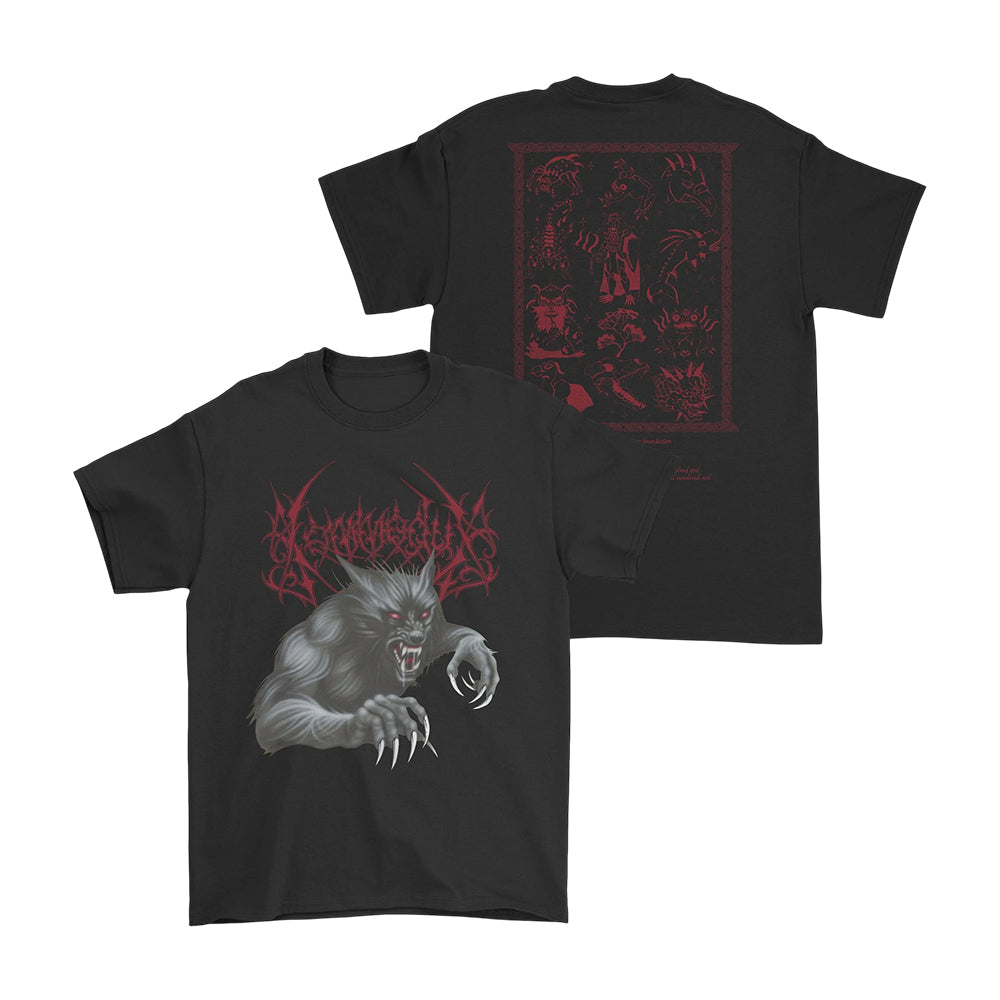 Night Shift Merch Kommodus Gilded Scar Tissue Wolf T-Shirt Gifts For Kommodus Lovers