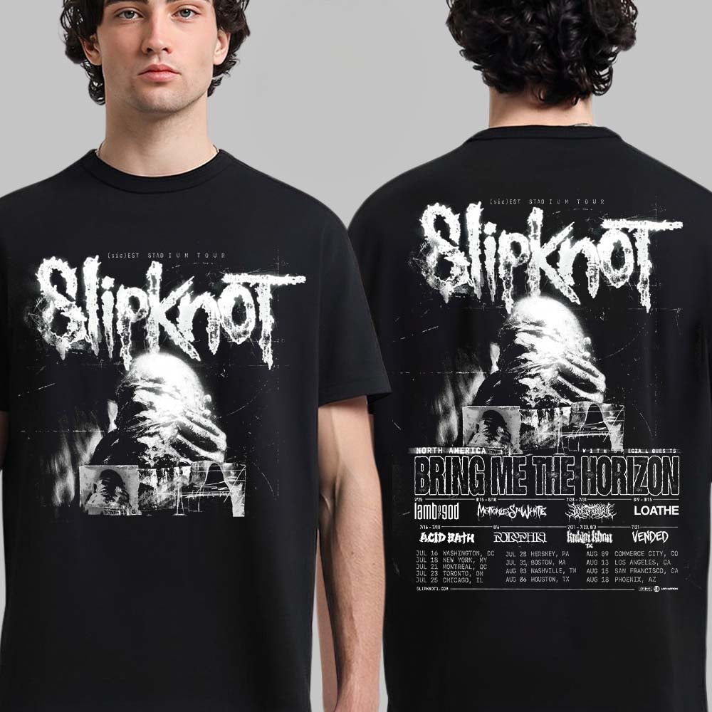 Slipknot North America 2027 Sicest Stadium Tour Schedule Dates T-Shirt Gifts For Slipknot Fans