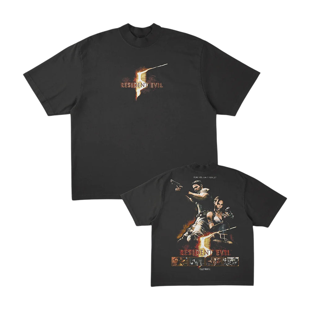 Prestige Merch Re5 Fear You Cant Forget Front And Back Shirt Presents For Gamers