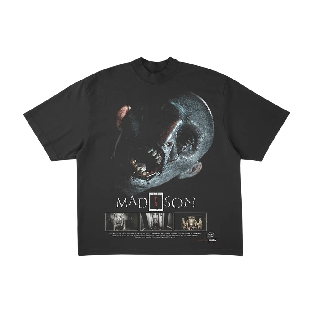 Prestige Merch Merch Madison Blue Knees T-Shirt Unique Gifts For Horror Fans