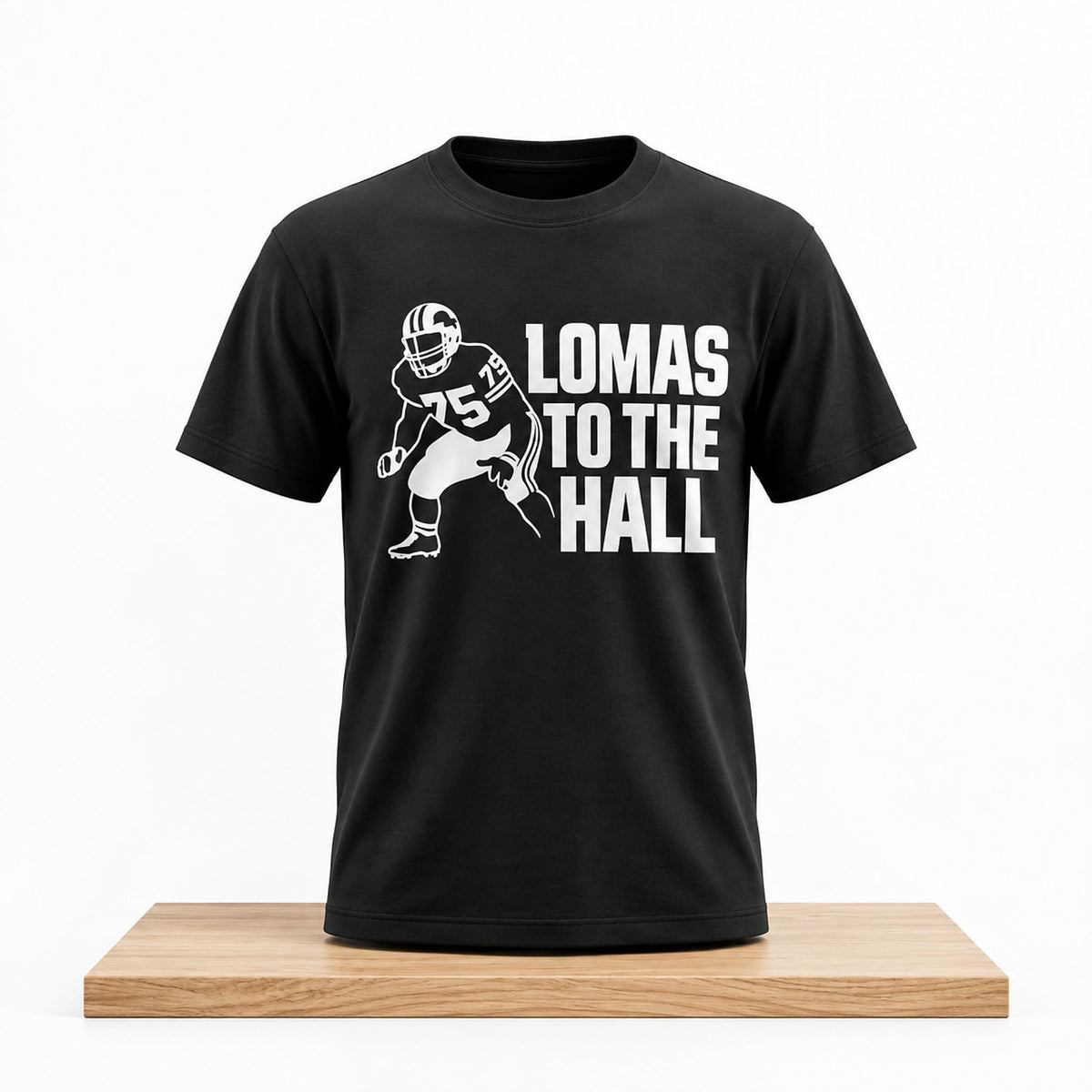 Detroit Lions Lomas Brown Lomas To The Hall 2026 Shirt Gifts For One Pride