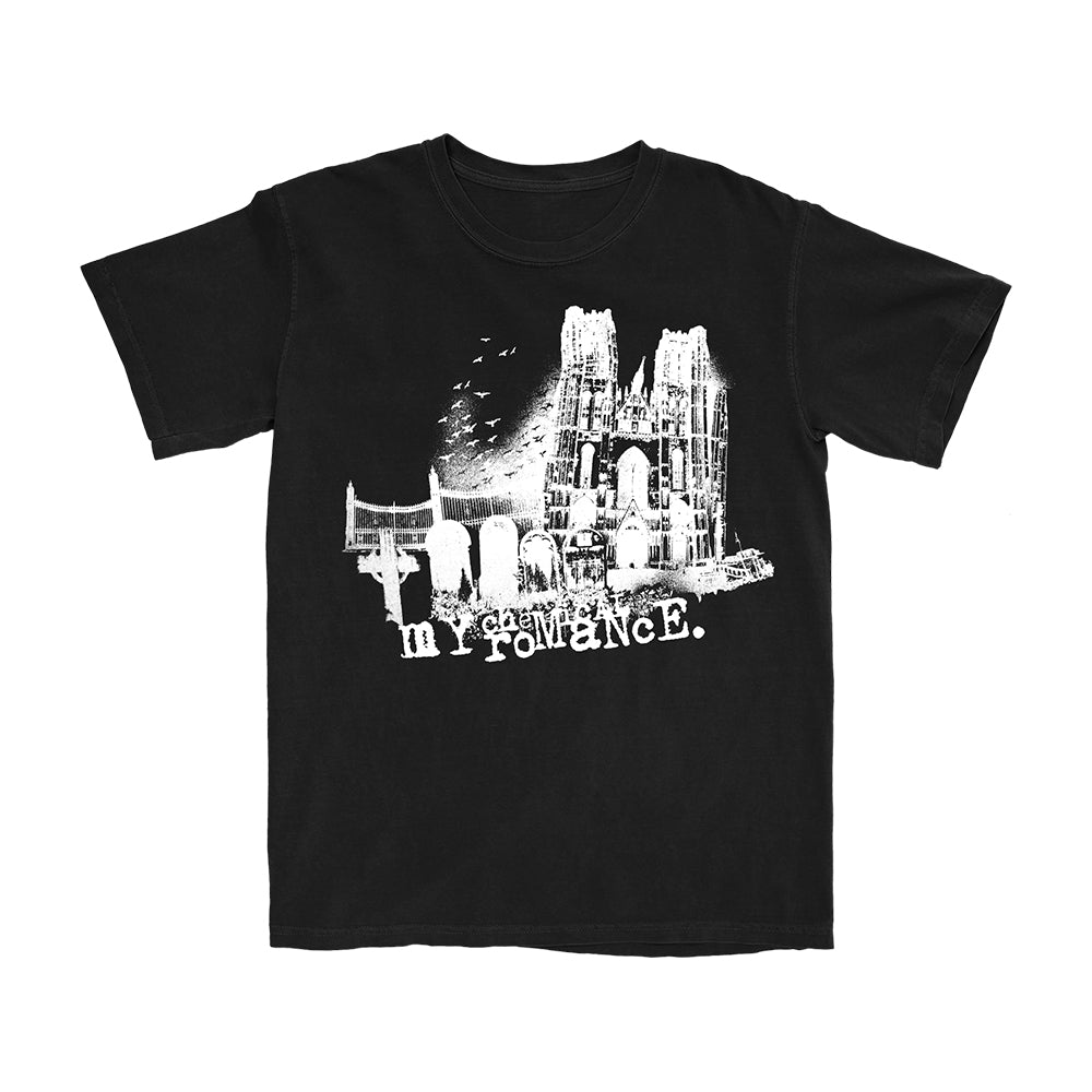 My Chemical Romance Merch Graveyard T-Shirt Gifts Idea For Rock Fans