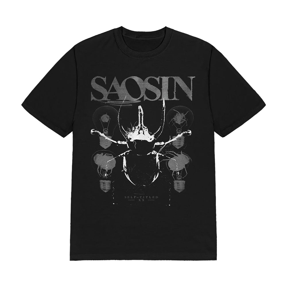 Saosin Store Merch Sequence Black T-Shirt Saosin Lover Gift Ideas