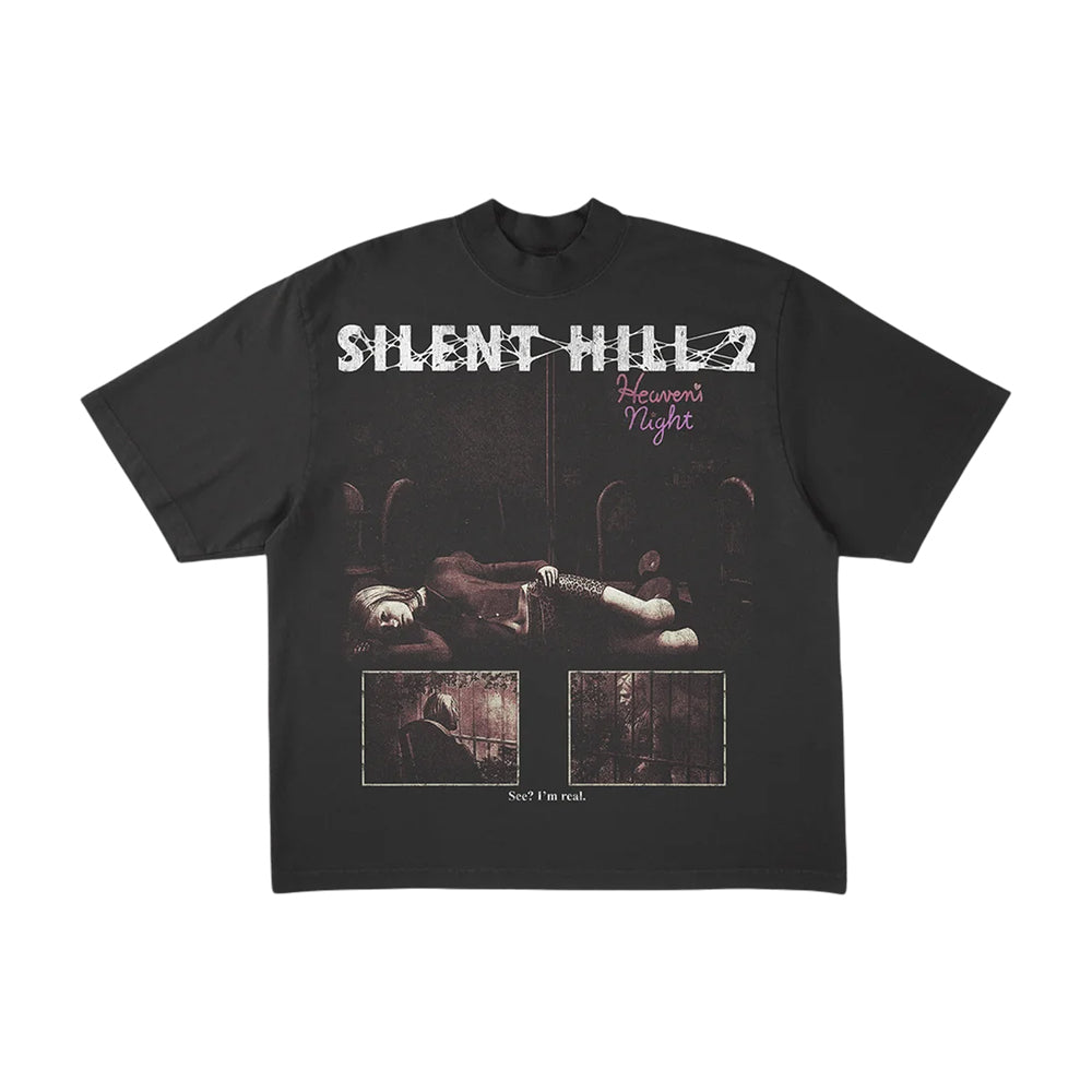 Prestige Merch Silent Hill 2 Heavens Night T-Shirt Presents For Gaming Lovers