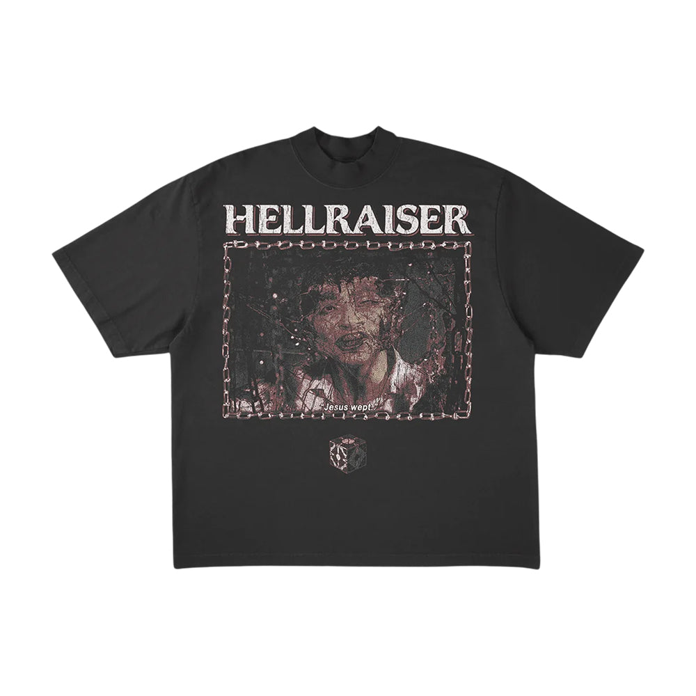Prestige Merch Hellraiser Jesus Wept T-Shirt Cool Presents For Gamers