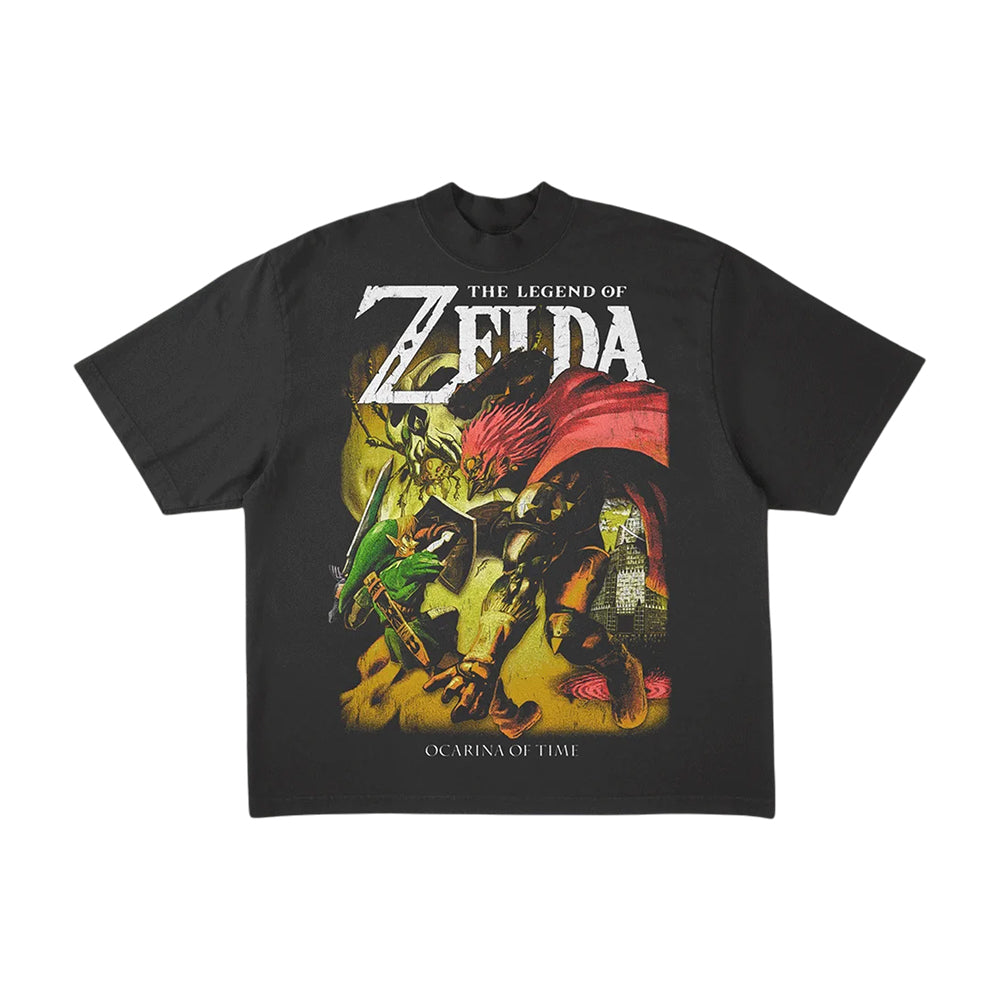 Prestige Merch Merch Ocarina Of Time Black T-Shirt Presents For Boyfriend
