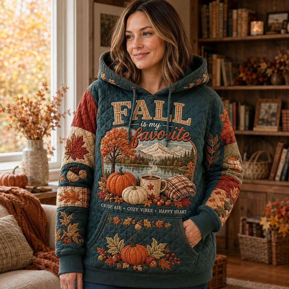 Fall Is My Favorite Season Hoodie Autumn Apparel Unique Gifts For Sister