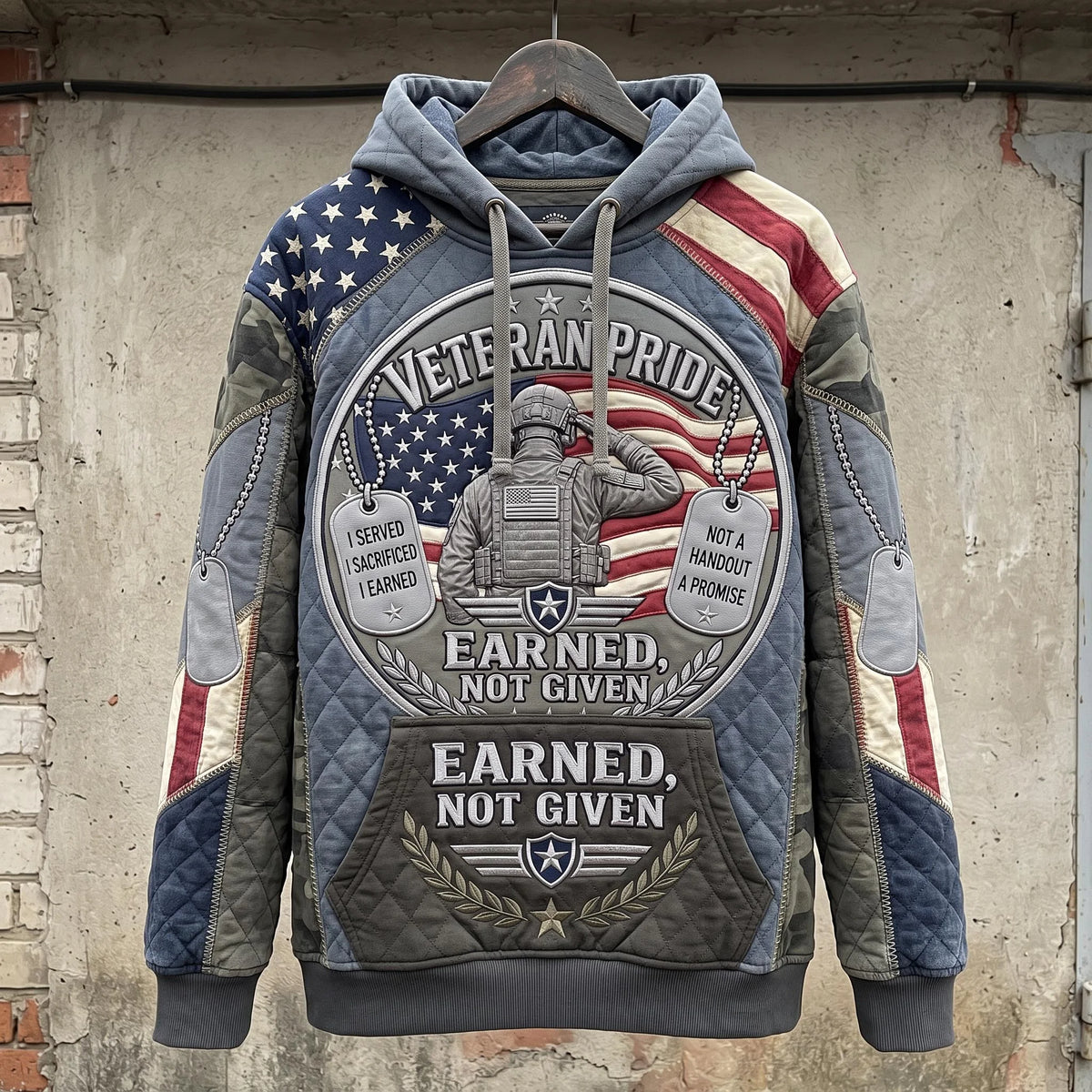US Military Veteran Pride Hoodie Veteran Pride Apparel Gift Ideas