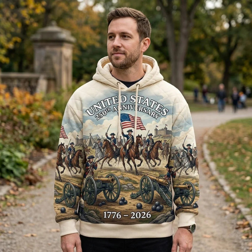 USA 250Th Anniversary 1775 2026 Hoodie American Pride Clothing Gift For Brothers